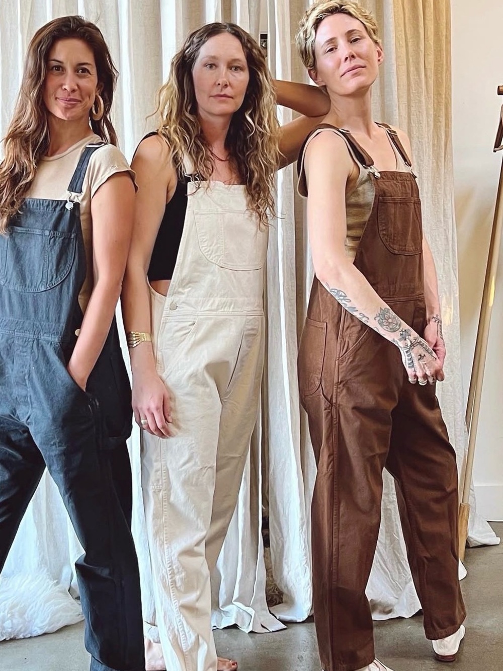 OZMA standard overalls size small in clay brown